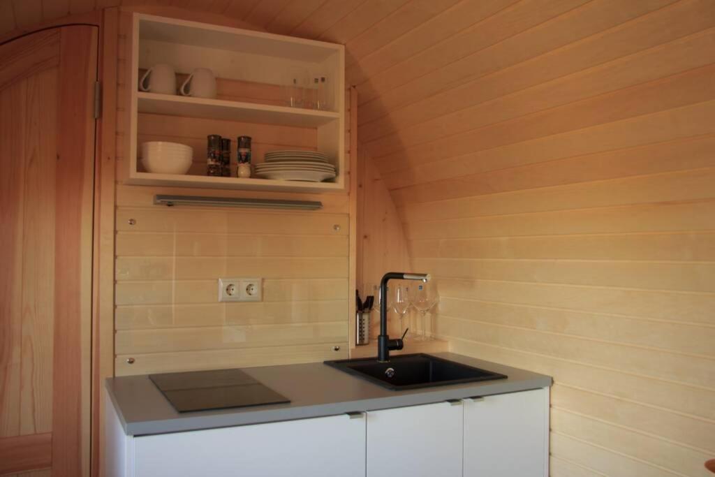 Schmidis Igluhuts Im Pfaffenwinkel - Tiny House 1 Apartment Apfeldorf Екстериор снимка