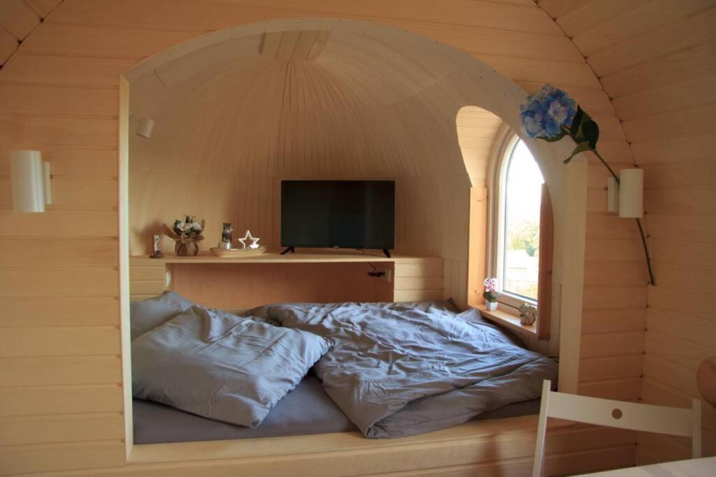 Schmidis Igluhuts Im Pfaffenwinkel - Tiny House 1 Apartment Apfeldorf Екстериор снимка